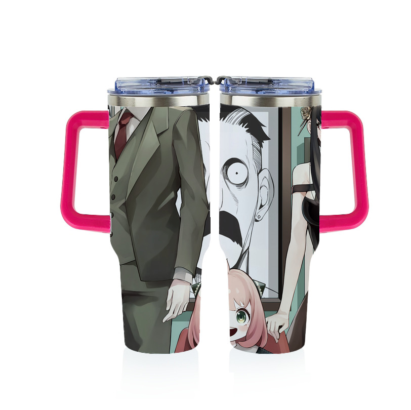（画像用） SPY×FAMILY间谍家家酒 1200ｍLフルプリント車用タンブラー